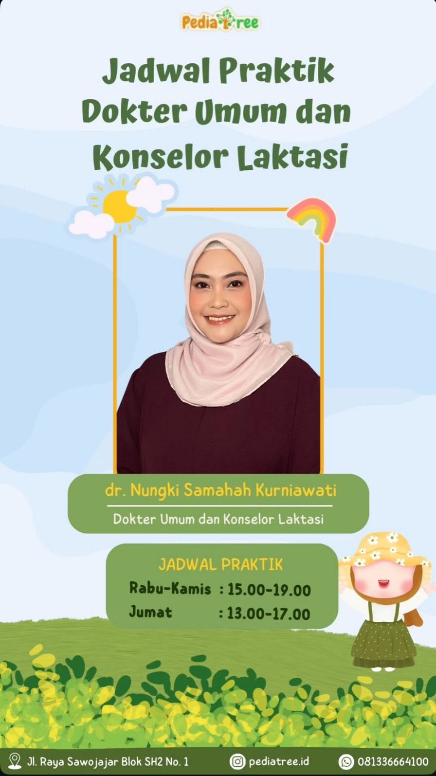 jadwal praktik dokter pediatree malang 1
