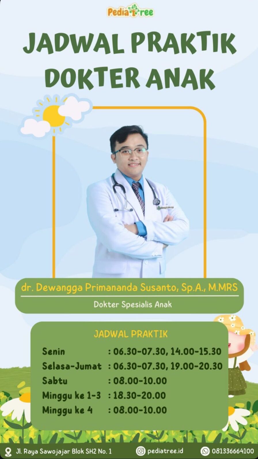 jadwal praktik dokter pediatree malang 4